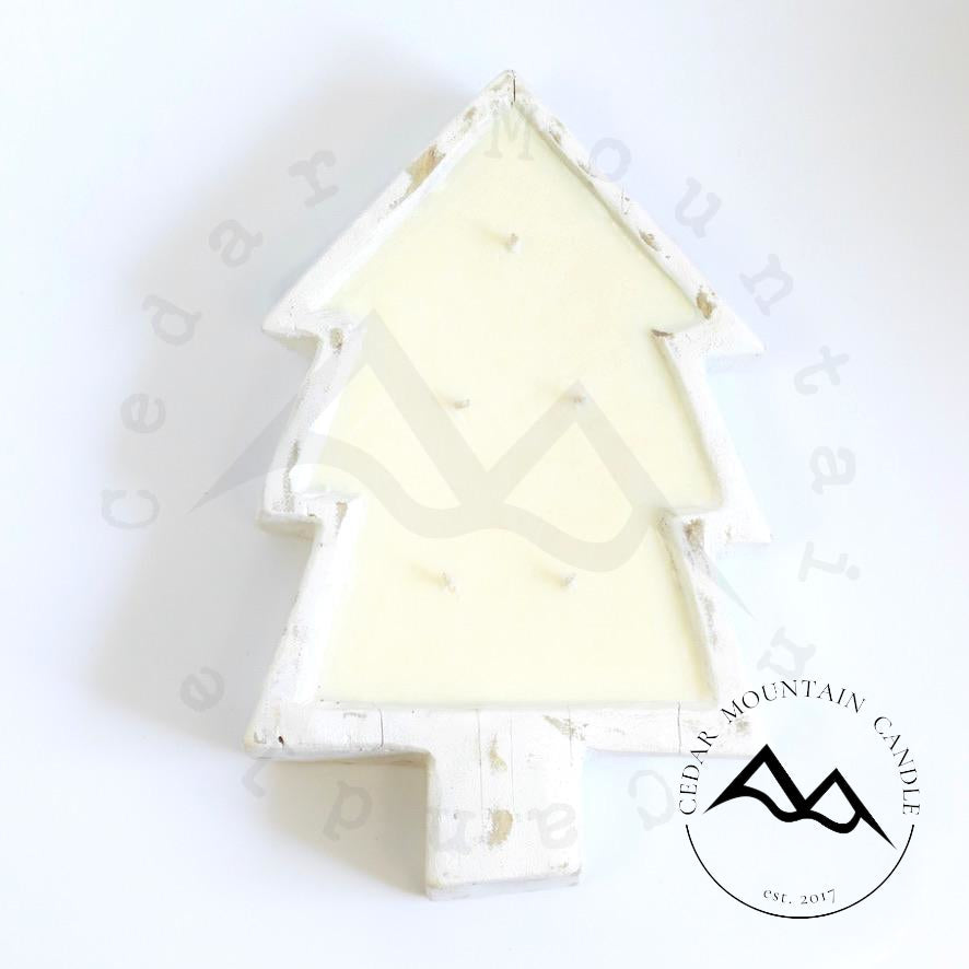 
                      
                        Distressed White Wood Tree Dough Bowl Candle
                      
                    