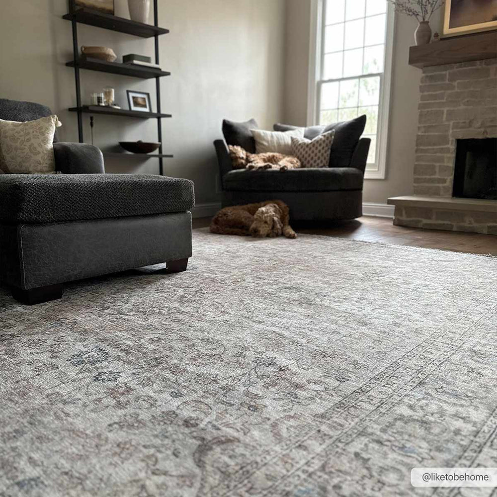 
                      
                        Cream Holi-2301 Washable Area Rug
                      
                    