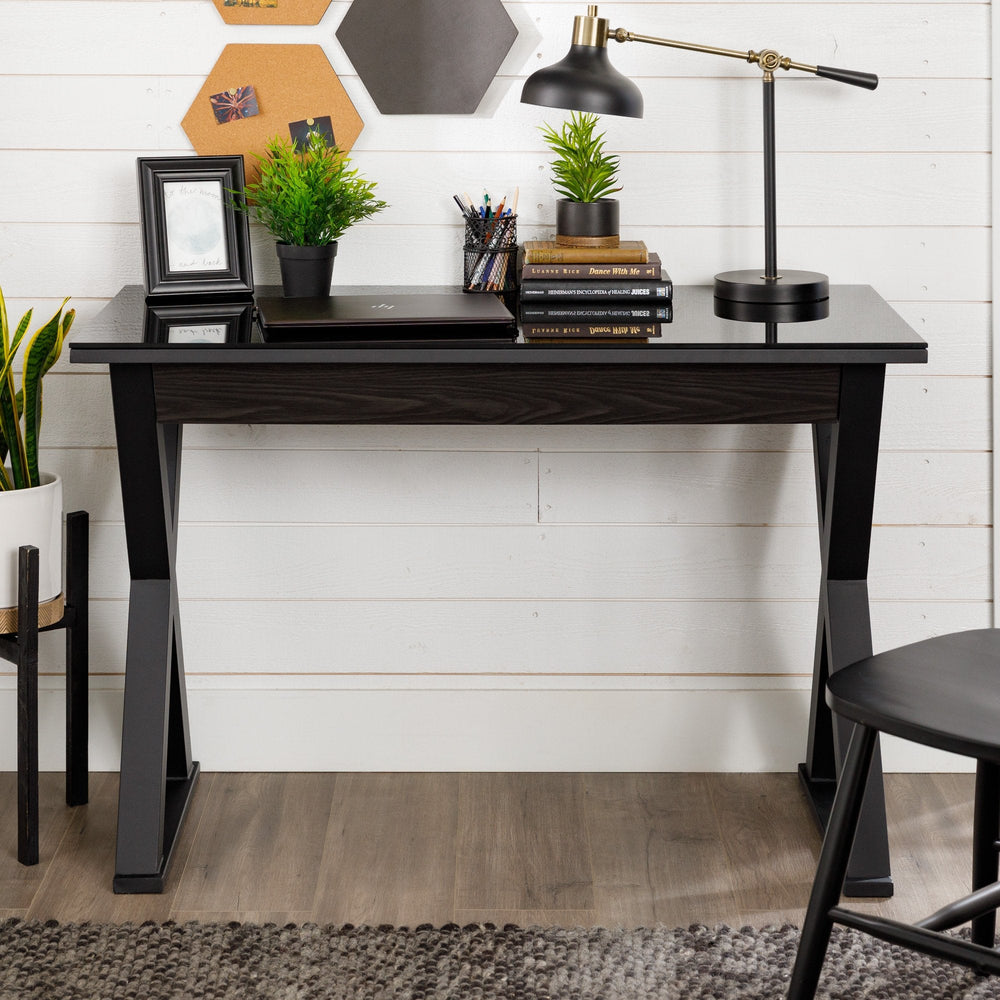 
                      
                        Xtra Metal & Glass Desk
                      
                    