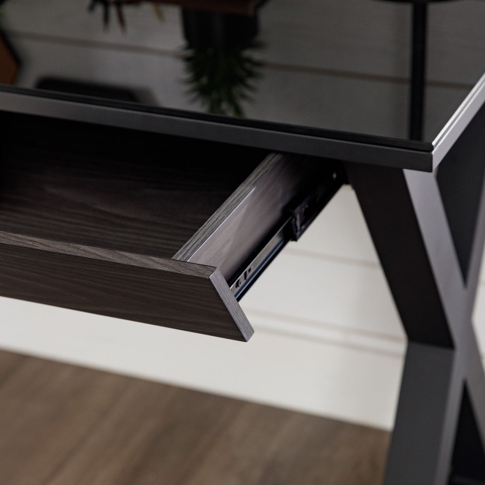 
                      
                        Xtra Metal & Glass Desk
                      
                    