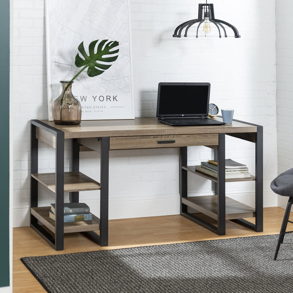 
                      
                        Urban Blend Storage Desk, Grey Wash
                      
                    
