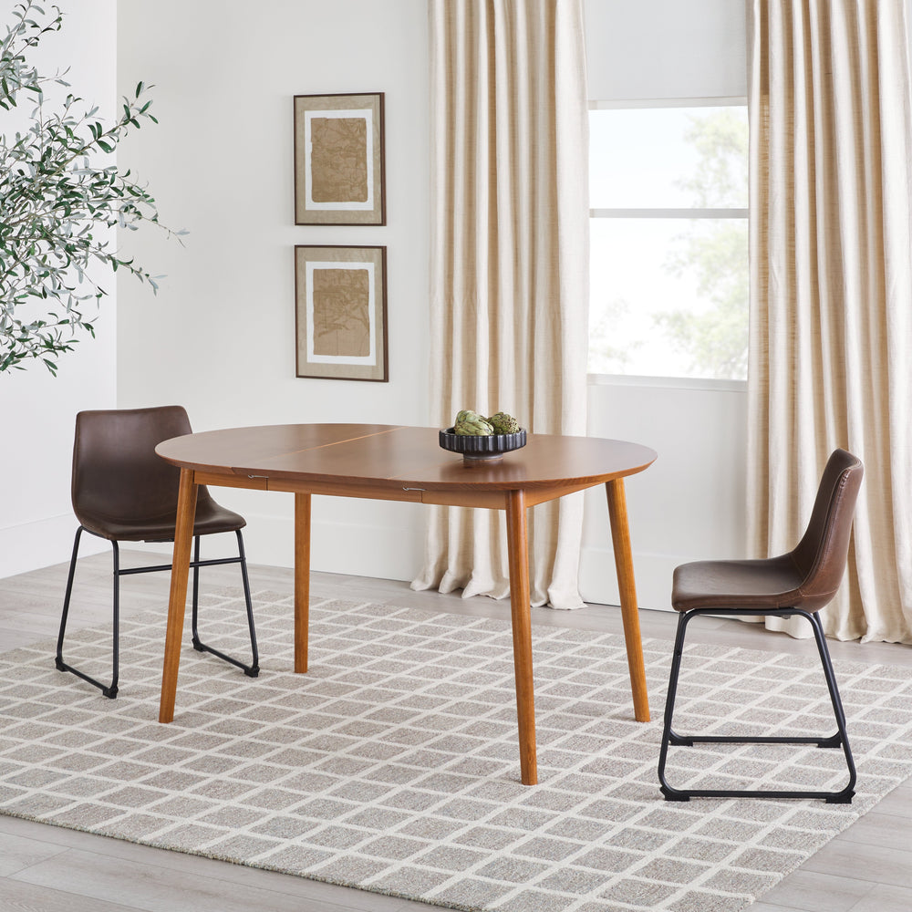 Damsel Mid-Century Extension Dining Table