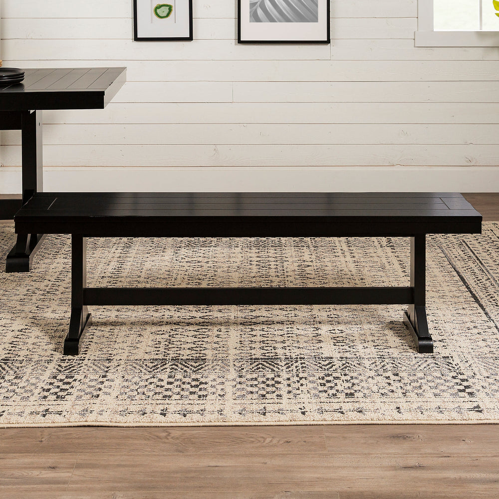 Millwrite Solid Wood Dining Bench
