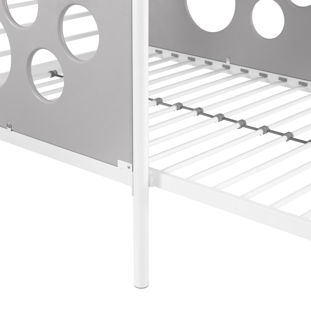 
                      
                        Devan 60" L-Shape Bunk Bed with Cut Out Panels
                      
                    