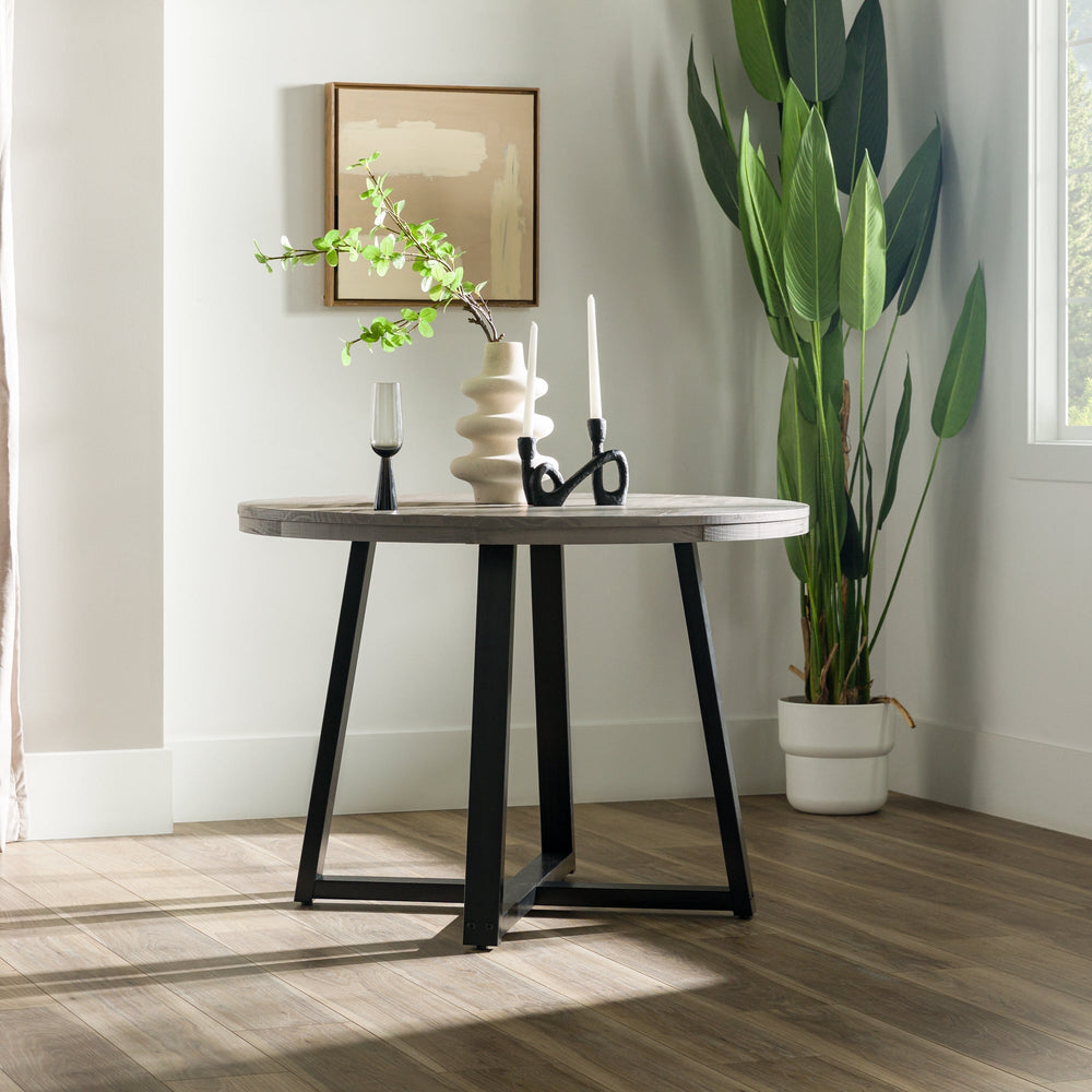 
                      
                        Durango Distressed Wood Round Table
                      
                    