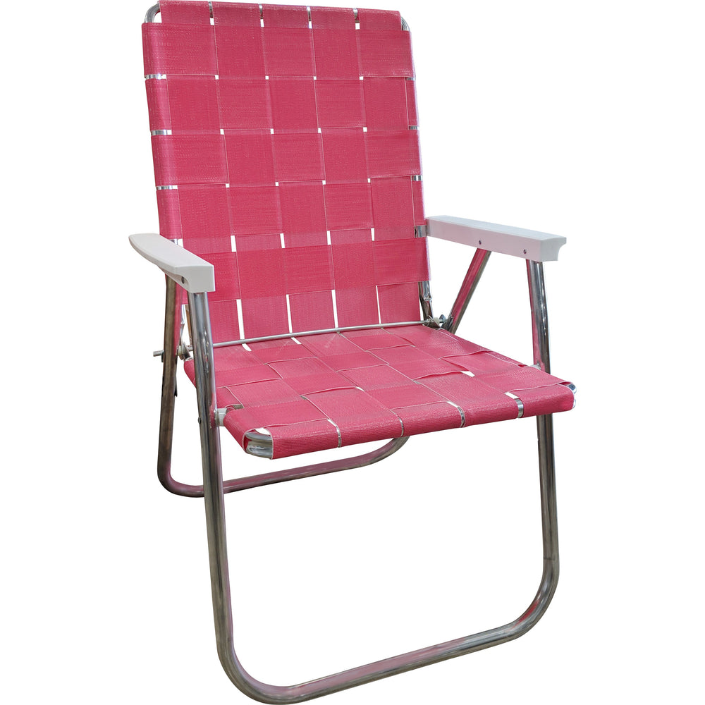 Complete Pink Classic Lawn Chair