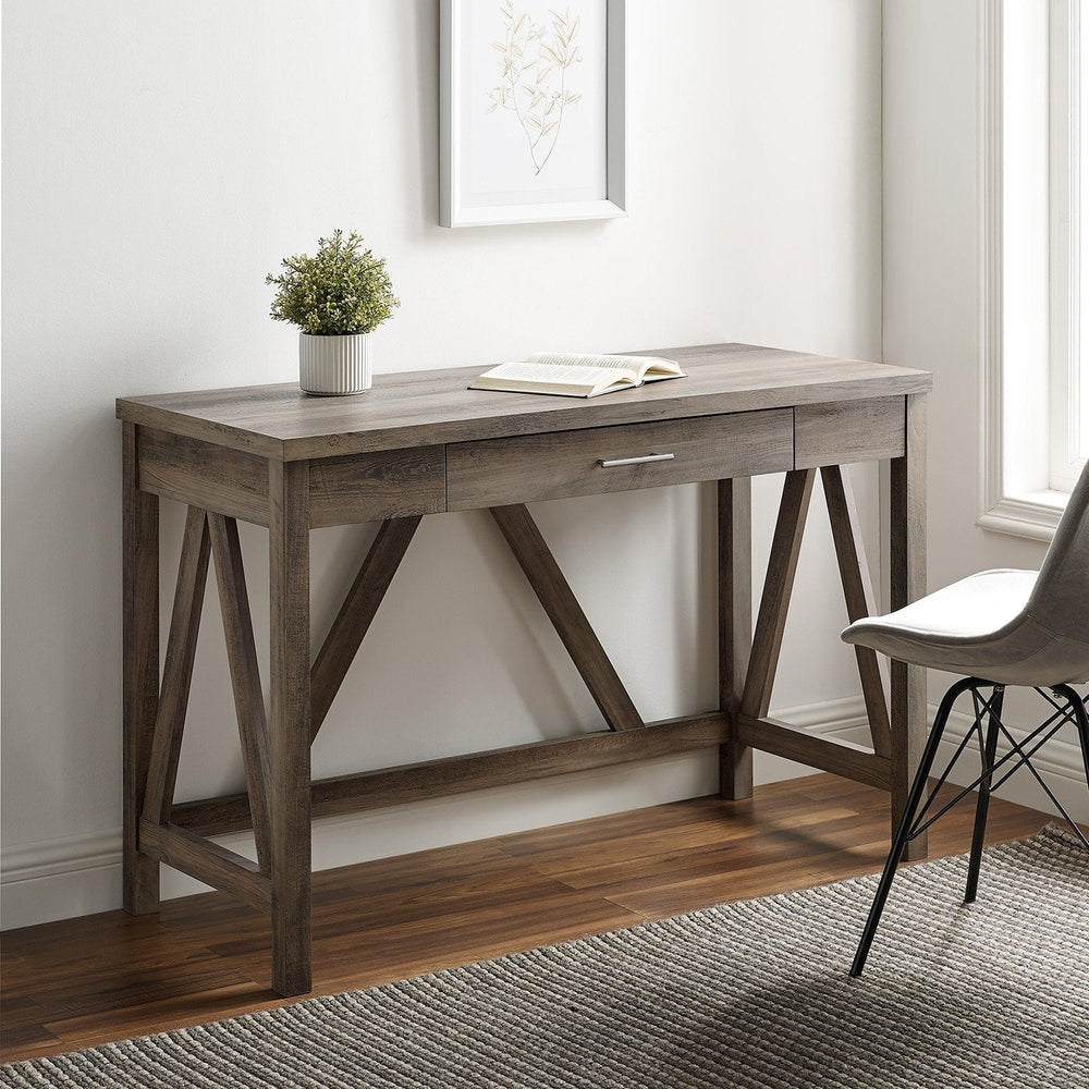 
                      
                        A-Frame Rustic Desk
                      
                    