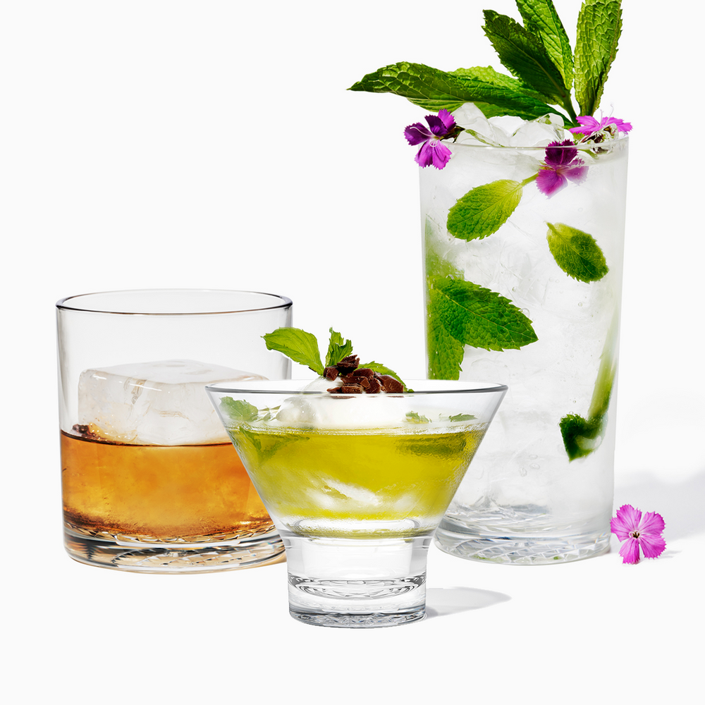RESERVE Collection Shatterproof Diamond Trio Drinkware
