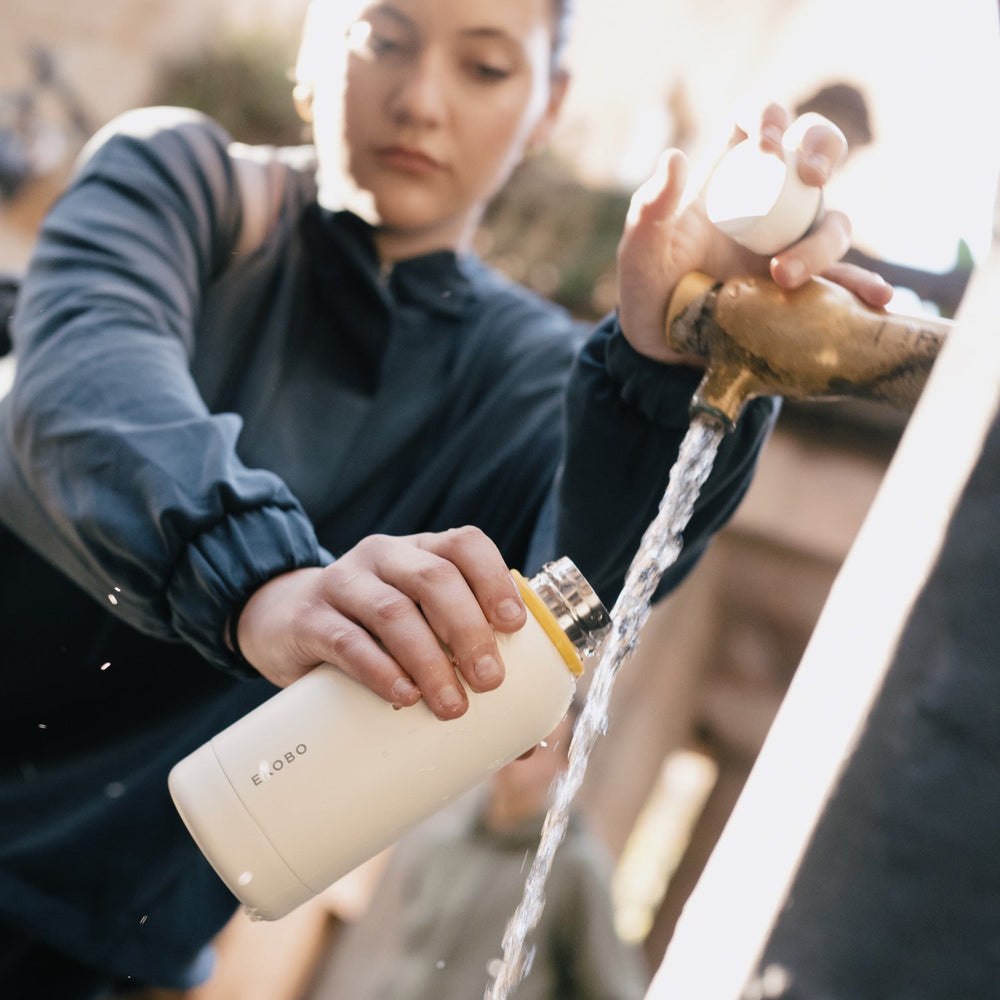 
                      
                        Insulated Reusable Bottle, 16 oz - Ivory
                      
                    