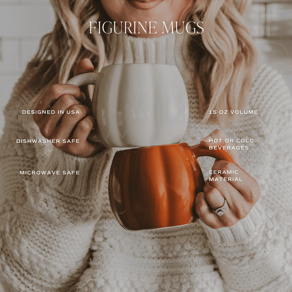 
                      
                        Cream Pumpkin Figurine Coffee Mug, 15oz
                      
                    
