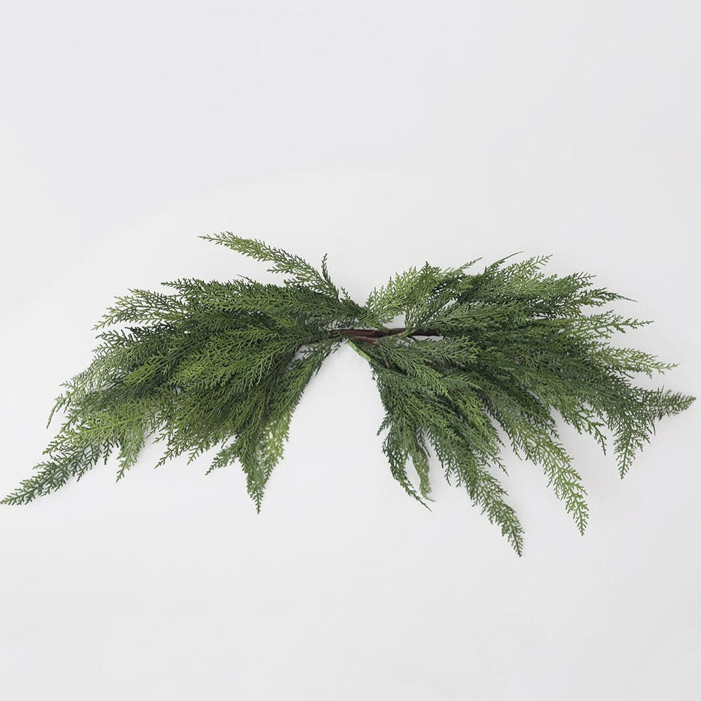 Fake Cedar Mantle Swag Garland - 48"