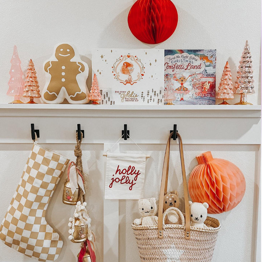 
                      
                        Christmas Canvas Stocking
                      
                    