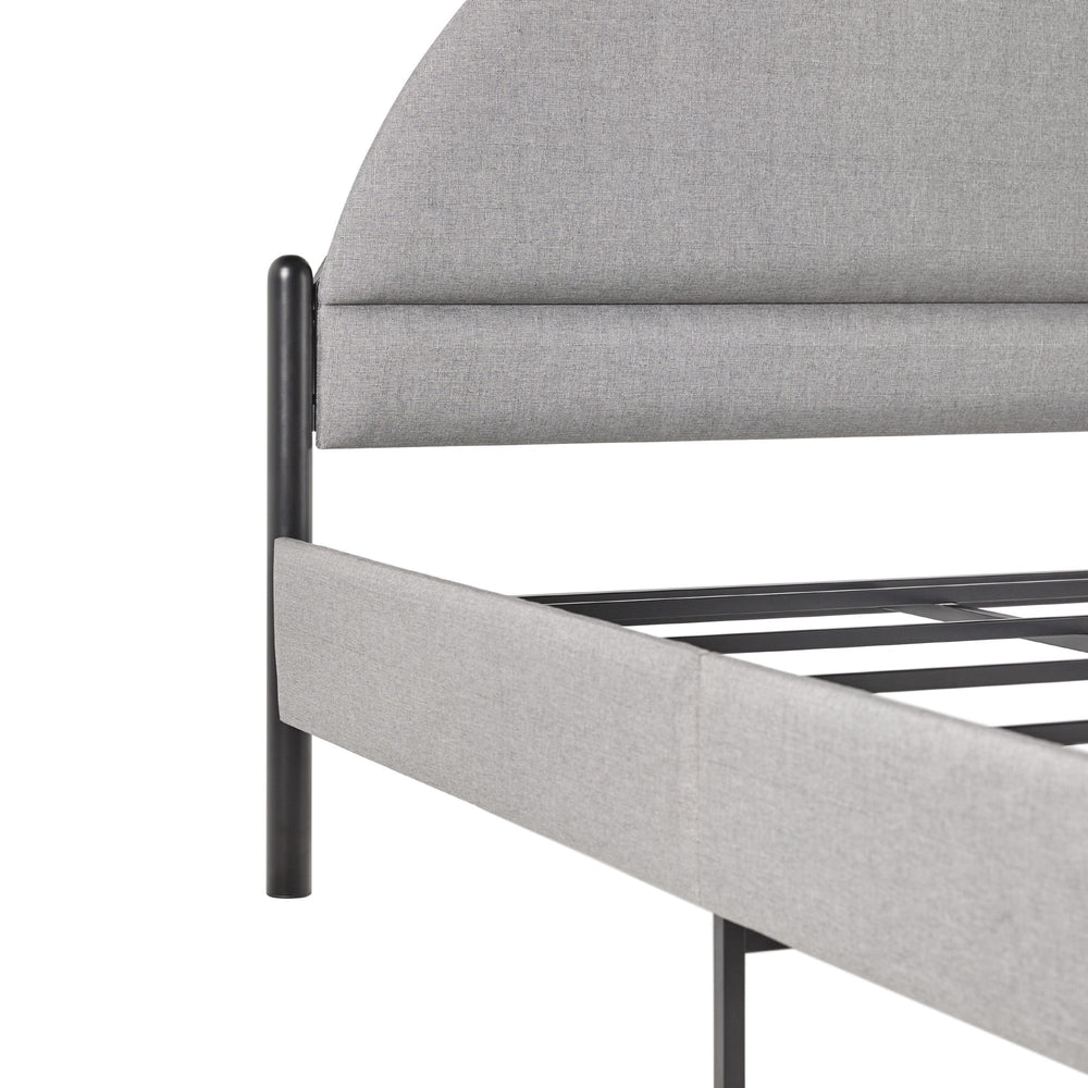 
                      
                        Gastonia Queen Metal and Upholstered Bed with Arched Headboard
                      
                    