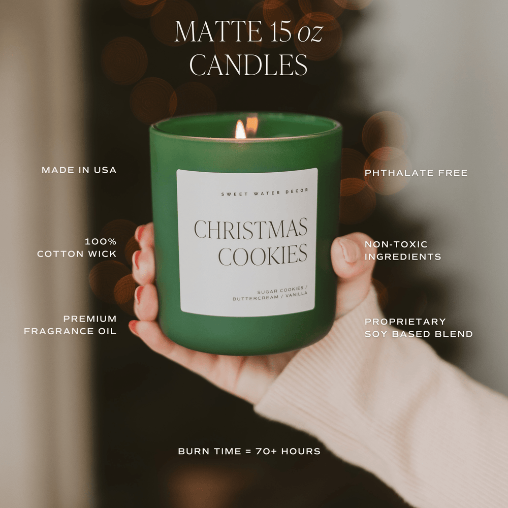 
                      
                        Christmas Tree Farm Soy Candle - Green Matte Jar - 15 oz
                      
                    