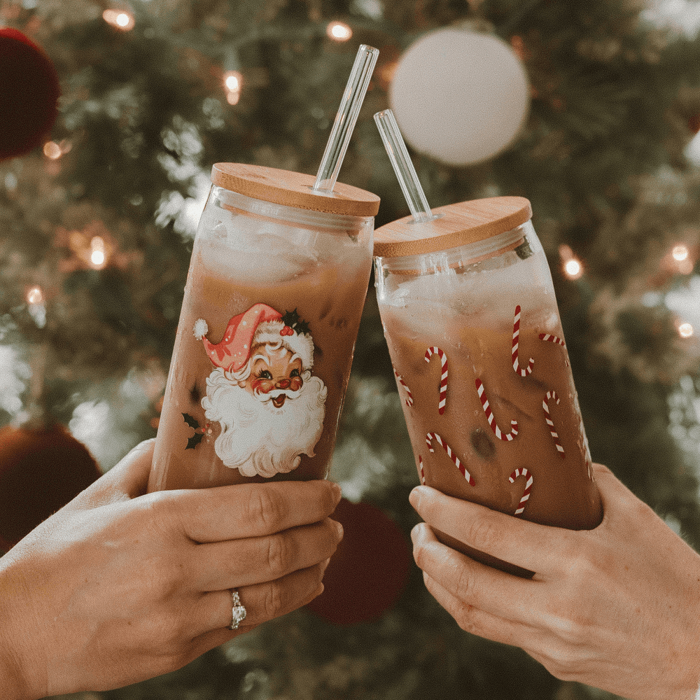 
                      
                        Candy Cane Can Glass, 17 oz
                      
                    