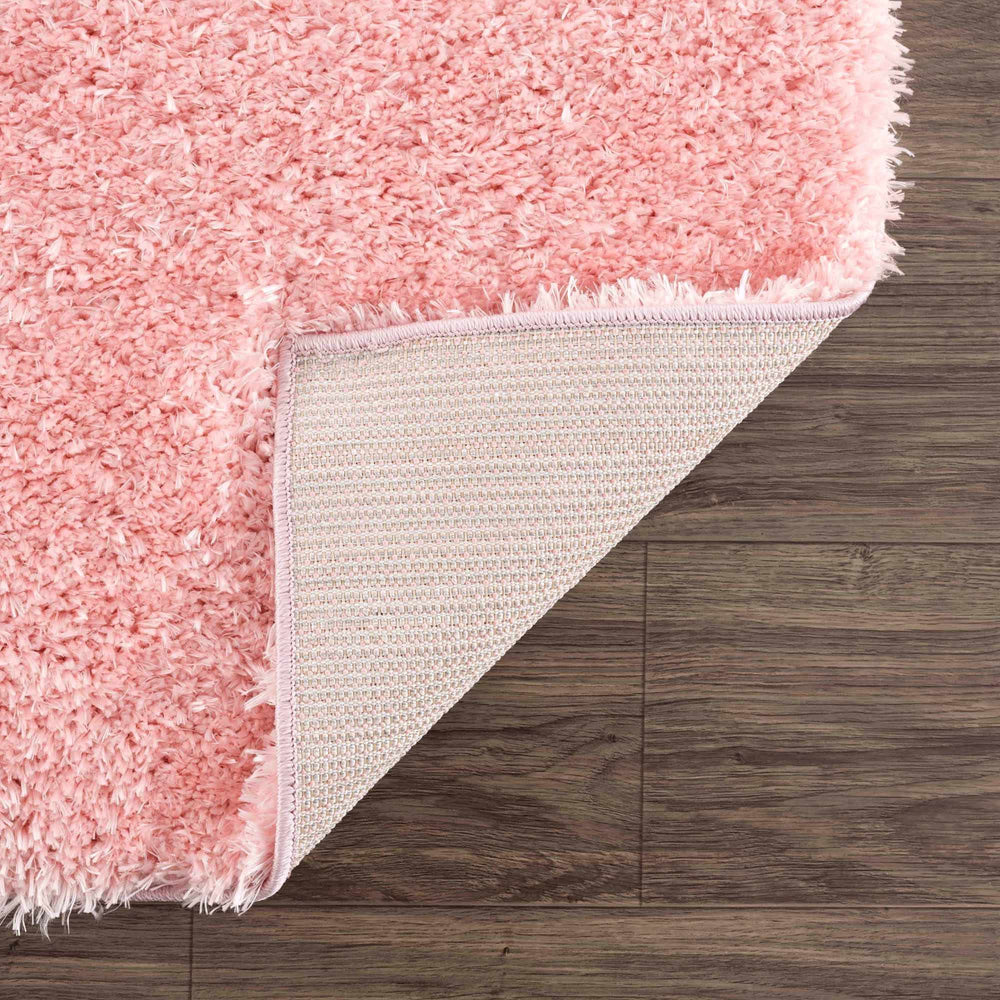 
                      
                        Faina Solid Pink Washable Shag Rug
                      
                    