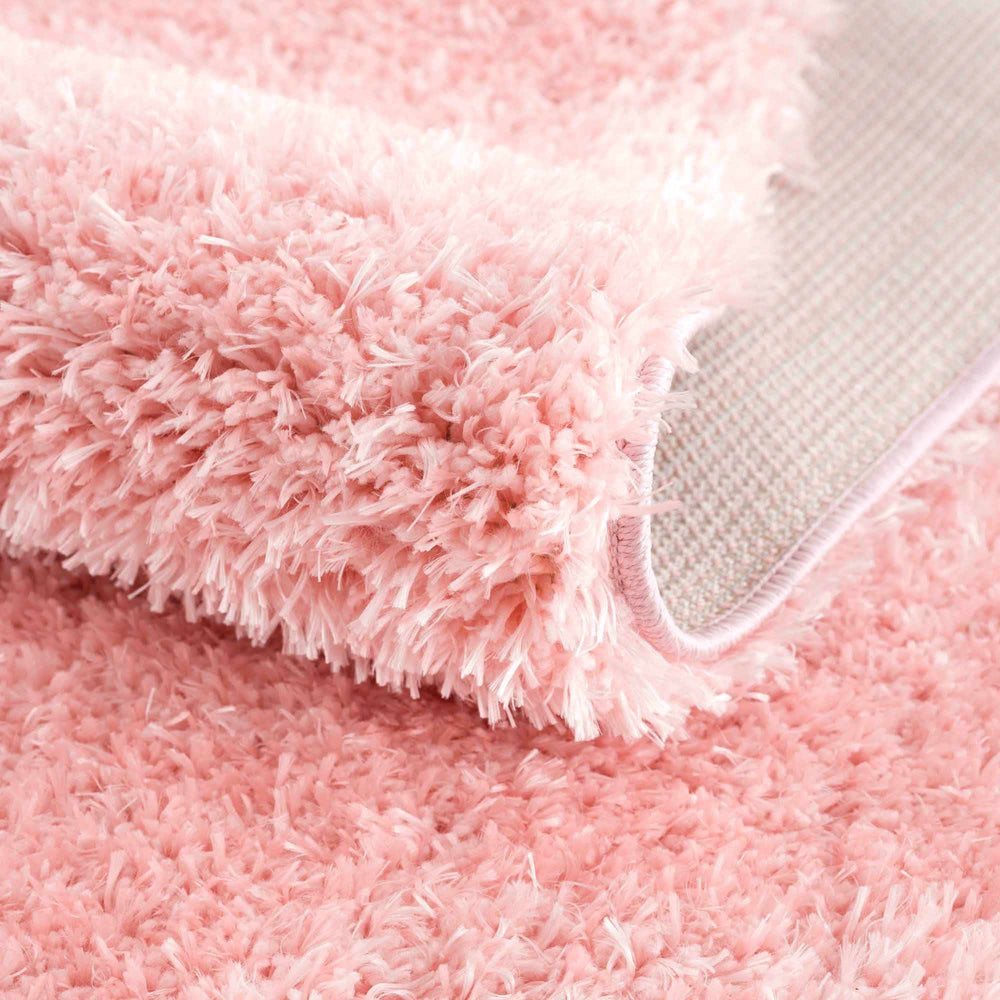 
                      
                        Faina Solid Pink Washable Shag Rug
                      
                    