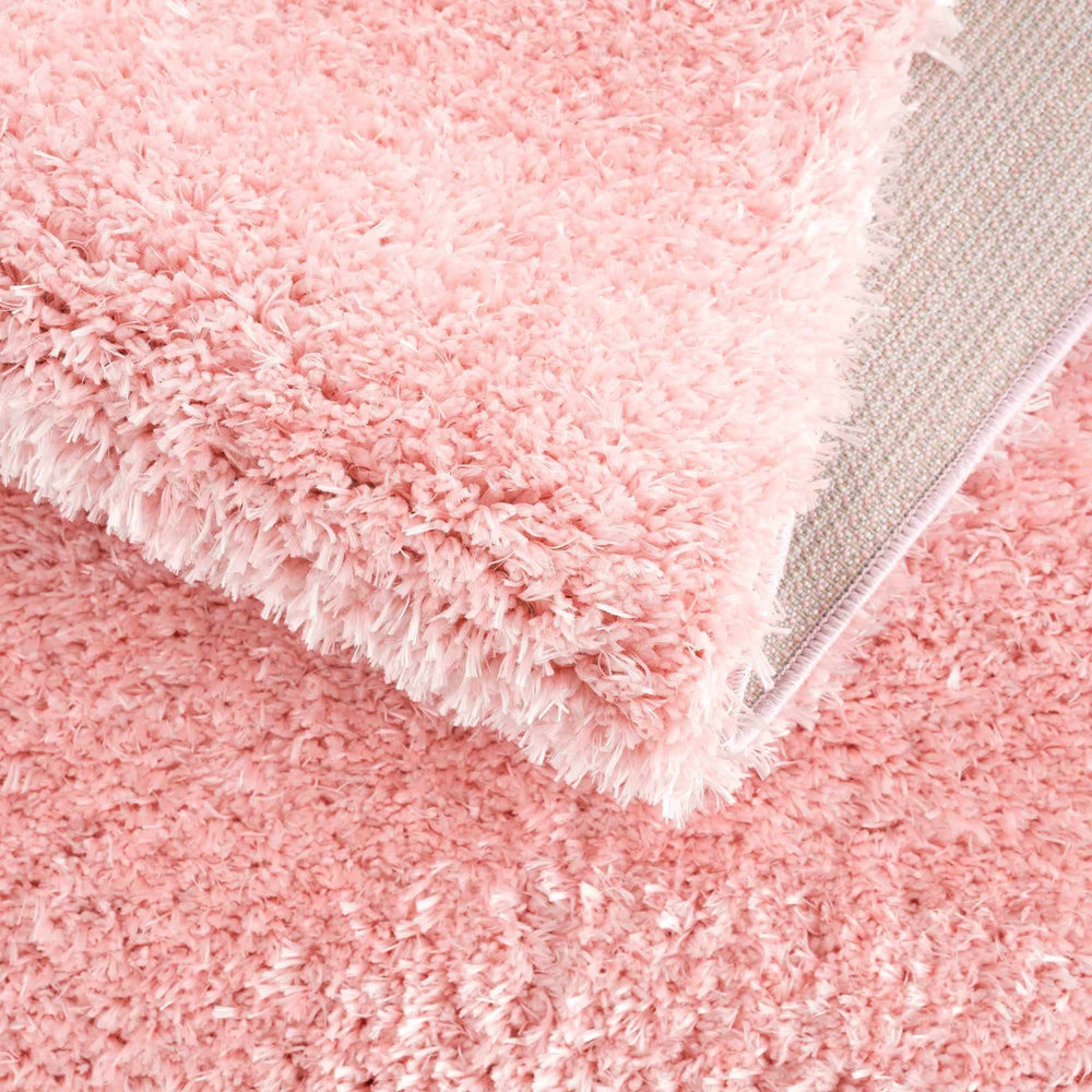 
                      
                        Faina Solid Pink Washable Shag Rug
                      
                    