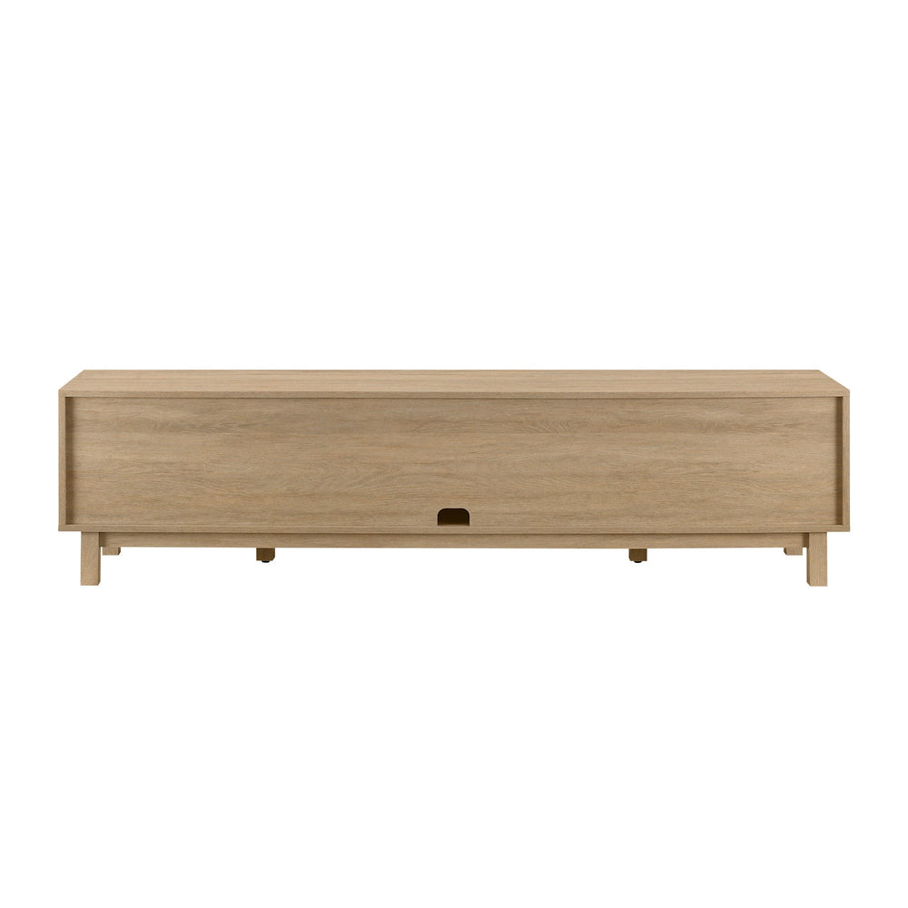
                      
                        Hamkke Boho 2-Door Faux Rattan TV Stand
                      
                    