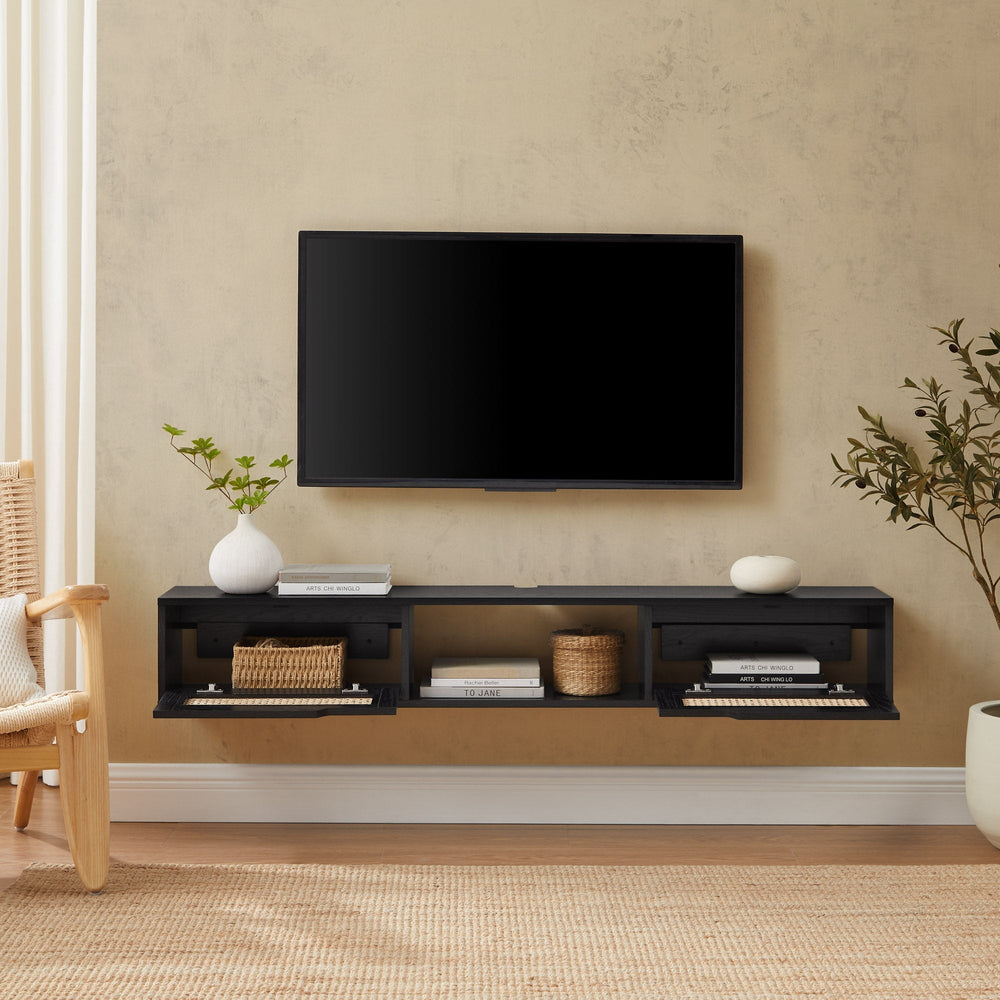 
                      
                        Hamkke Boho 2-Door Floating TV Stand
                      
                    