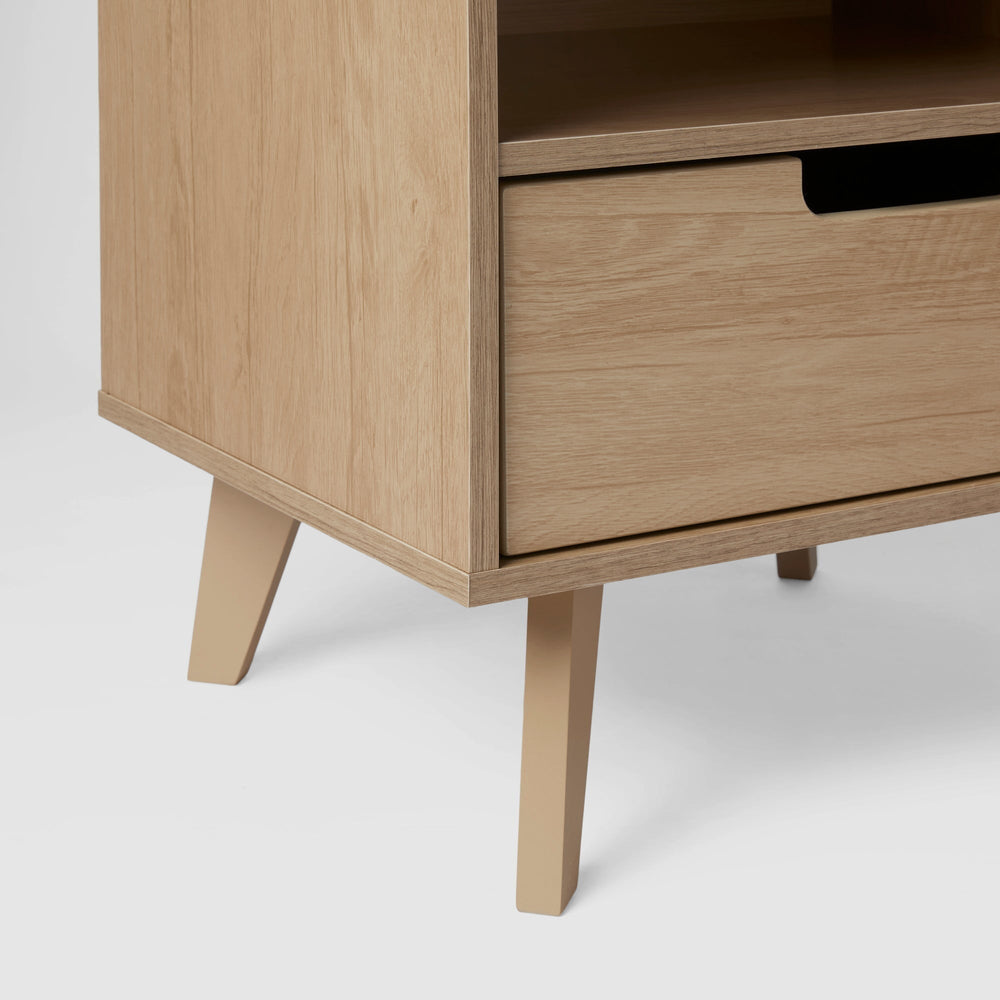 
                      
                        Hans Mid-Century Modern Angle-Leg Nightstand
                      
                    