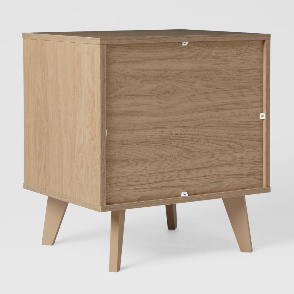 
                      
                        Hans Mid-Century Modern Angle-Leg Nightstand
                      
                    