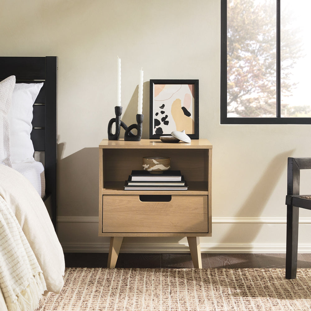 
                      
                        Hans Mid-Century Modern Angle-Leg Nightstand
                      
                    
