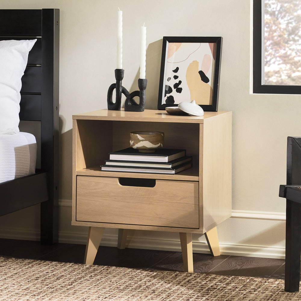 
                      
                        Hans Mid-Century Modern Angle-Leg Nightstand
                      
                    