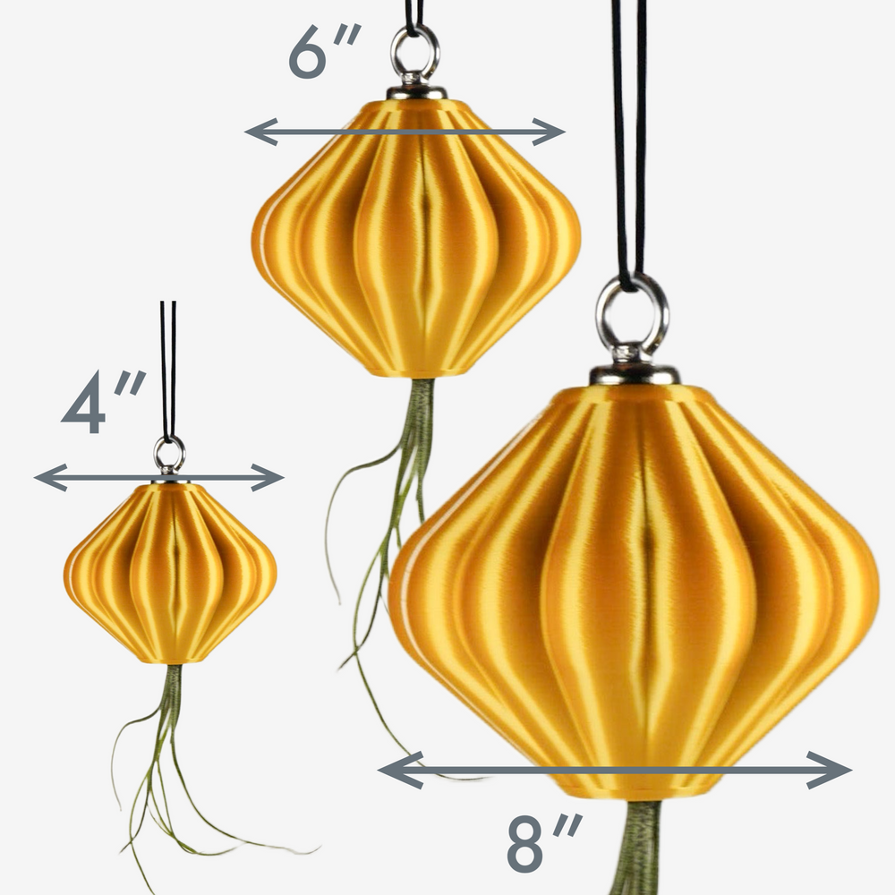 
                      
                        Magnetic Lunar Lamp Shade Hanging Planter with Air Plant
                      
                    