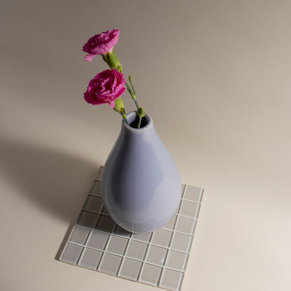
                      
                        Glass Tile Decorative Tray - Beige Canvas
                      
                    