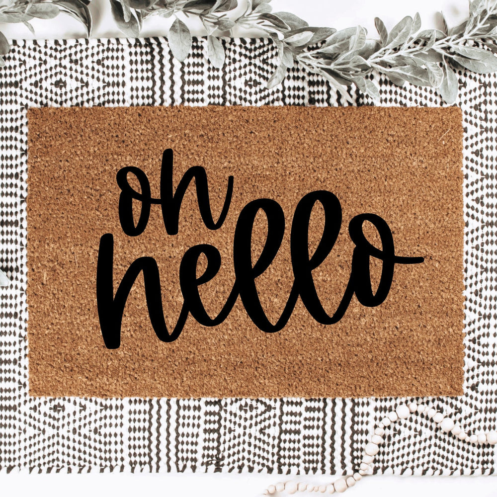 Oh Hello Doormat