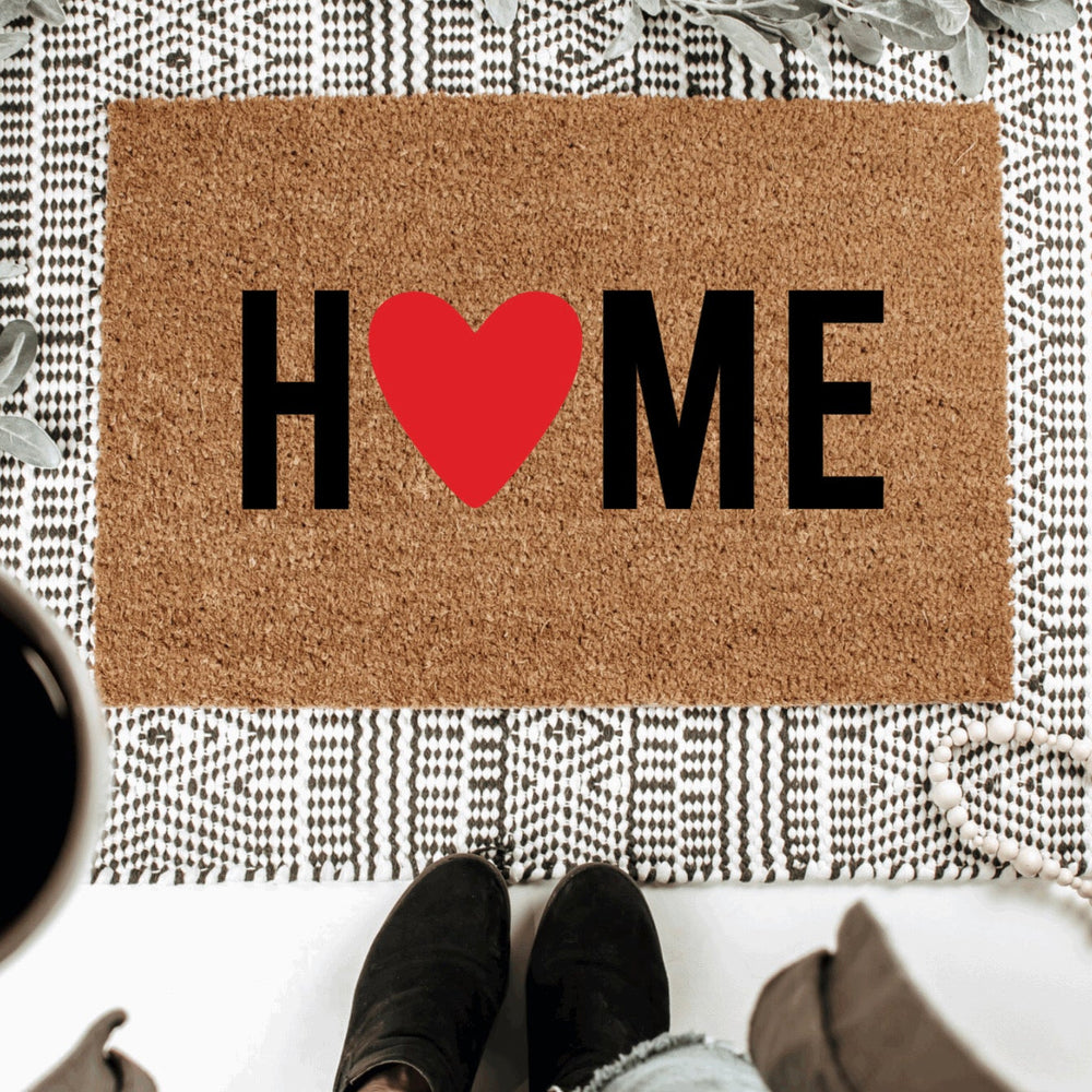 Home Doormat | With Heart