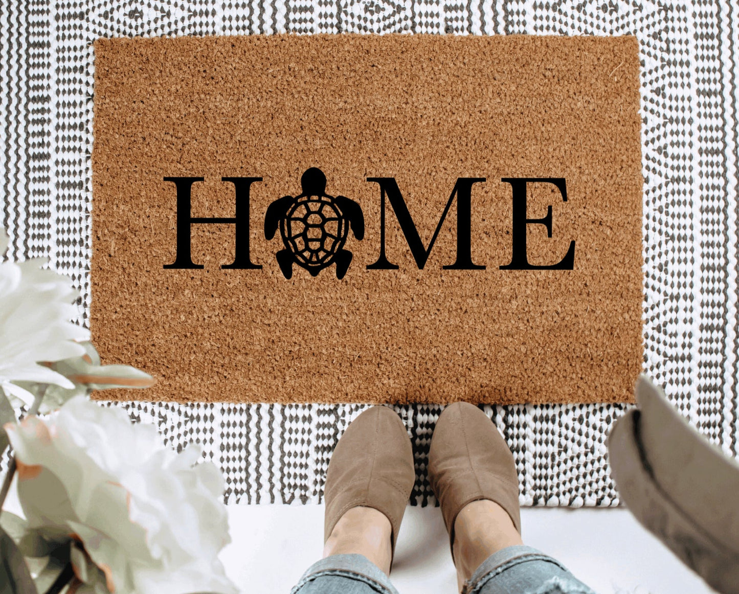 Home Doormat | Sea Turtle