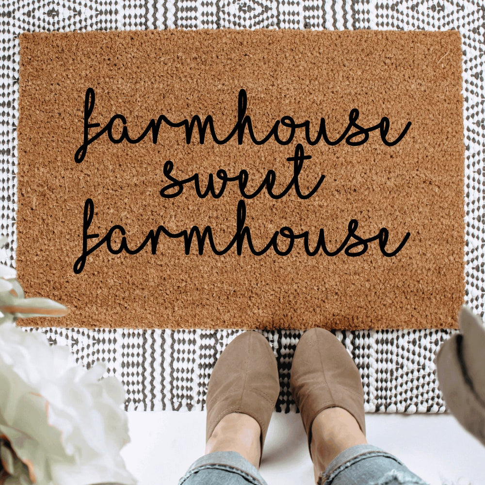 Farmhouse Sweet Farmhouse Doormat