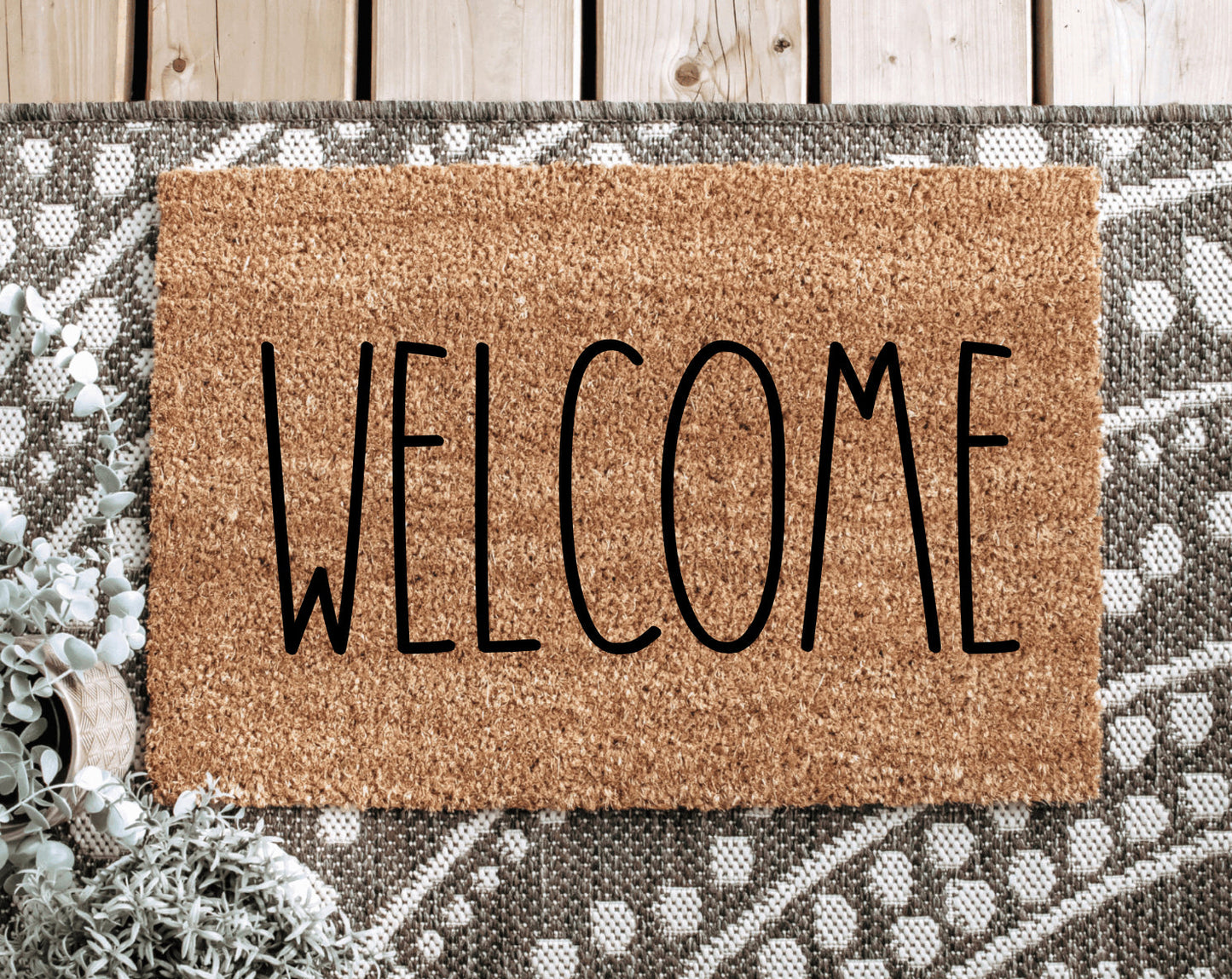 Welcome Doormat