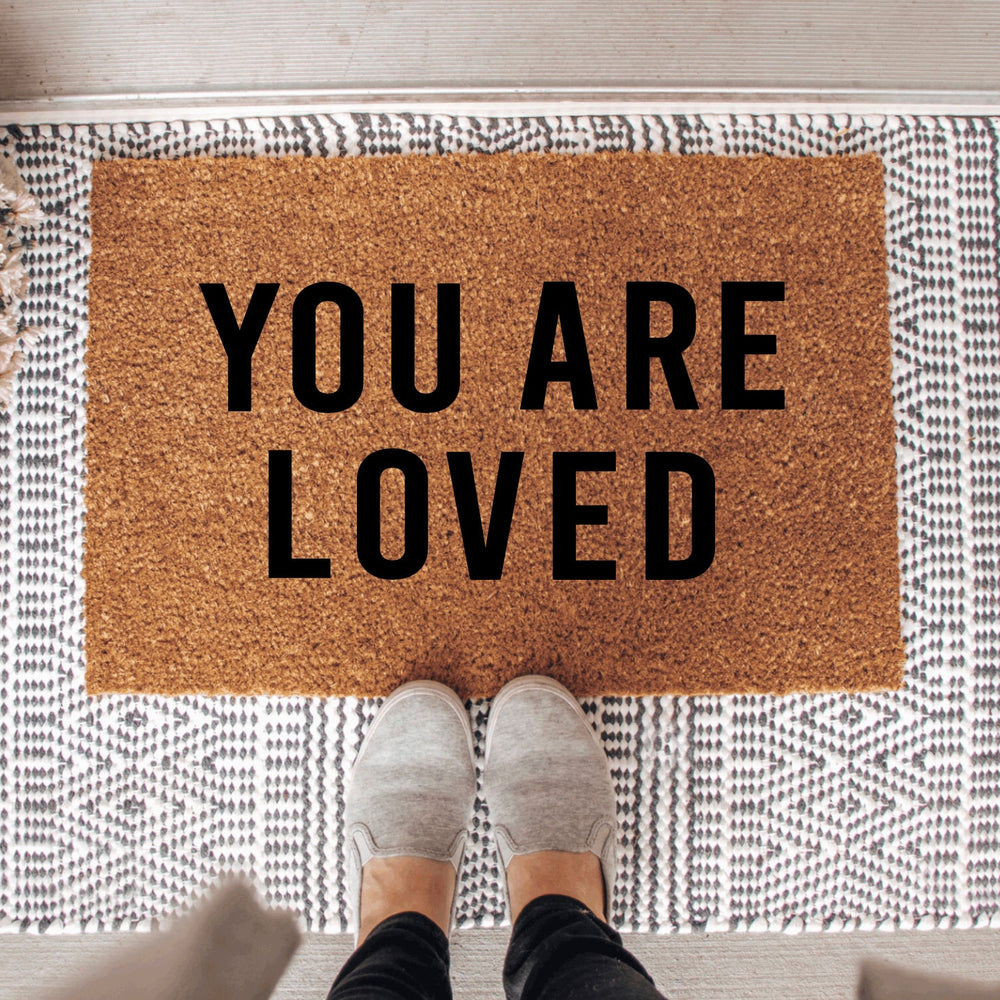 You Are Loved Doormat