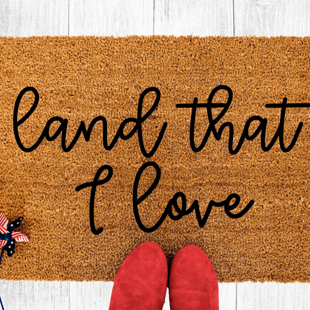 Land That I Love Doormat