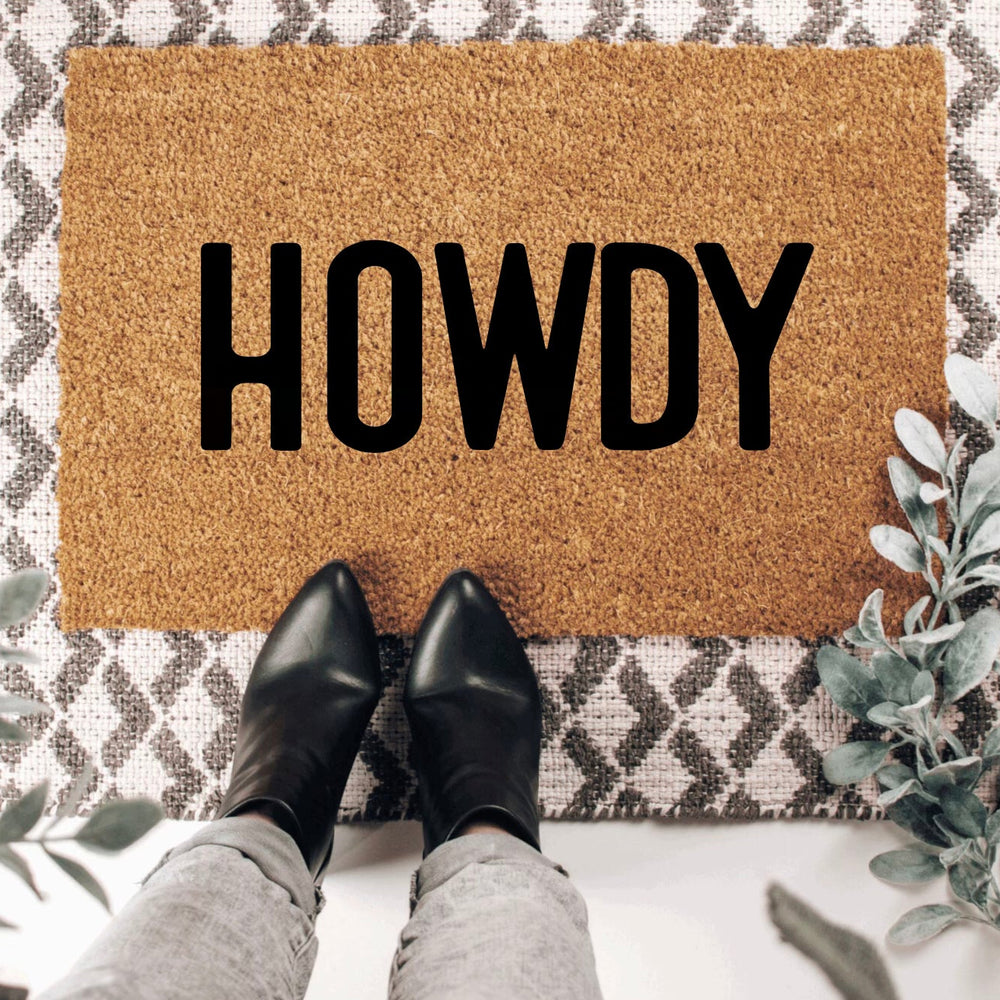 Howdy Doormat