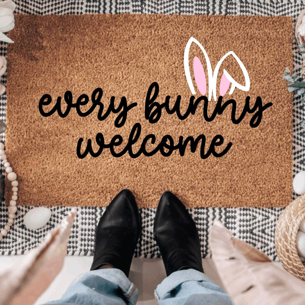 Every Bunny Welcome Doormat