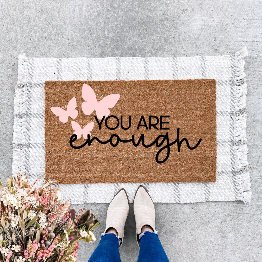 You Are Enough Doormat