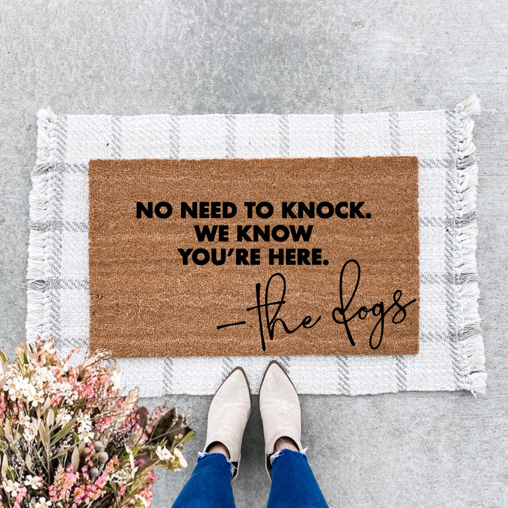 No Need To Knock Doormat