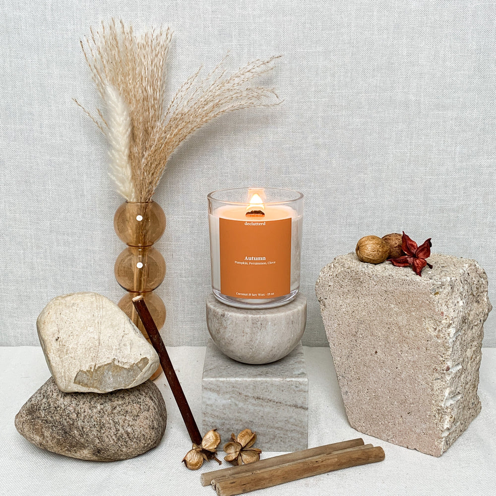 Autumn Wood Wick Candle