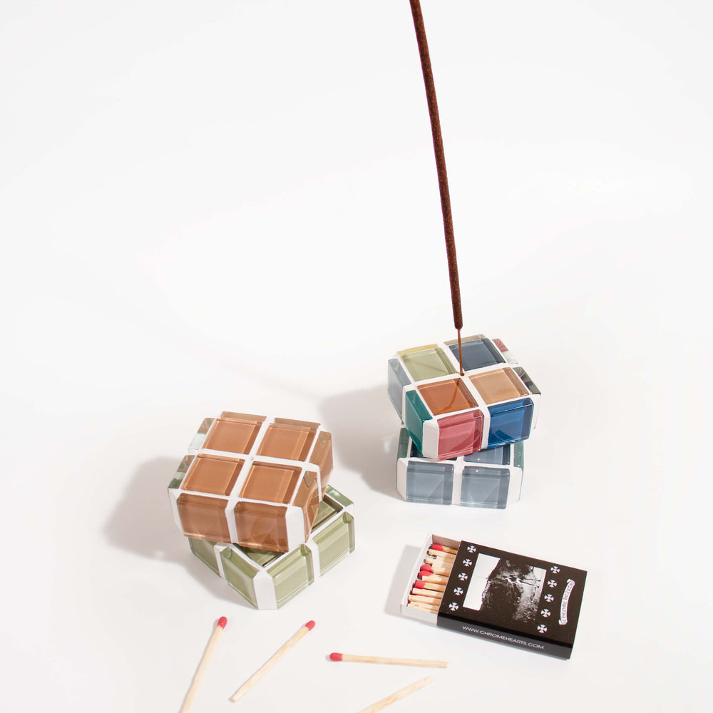 
                      
                        Glass Tile Incense Holder - It's Cloudy
                      
                    