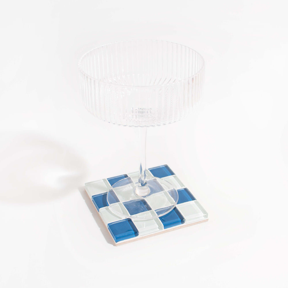 
                      
                        Glass Tile Coaster - Porcelain
                      
                    