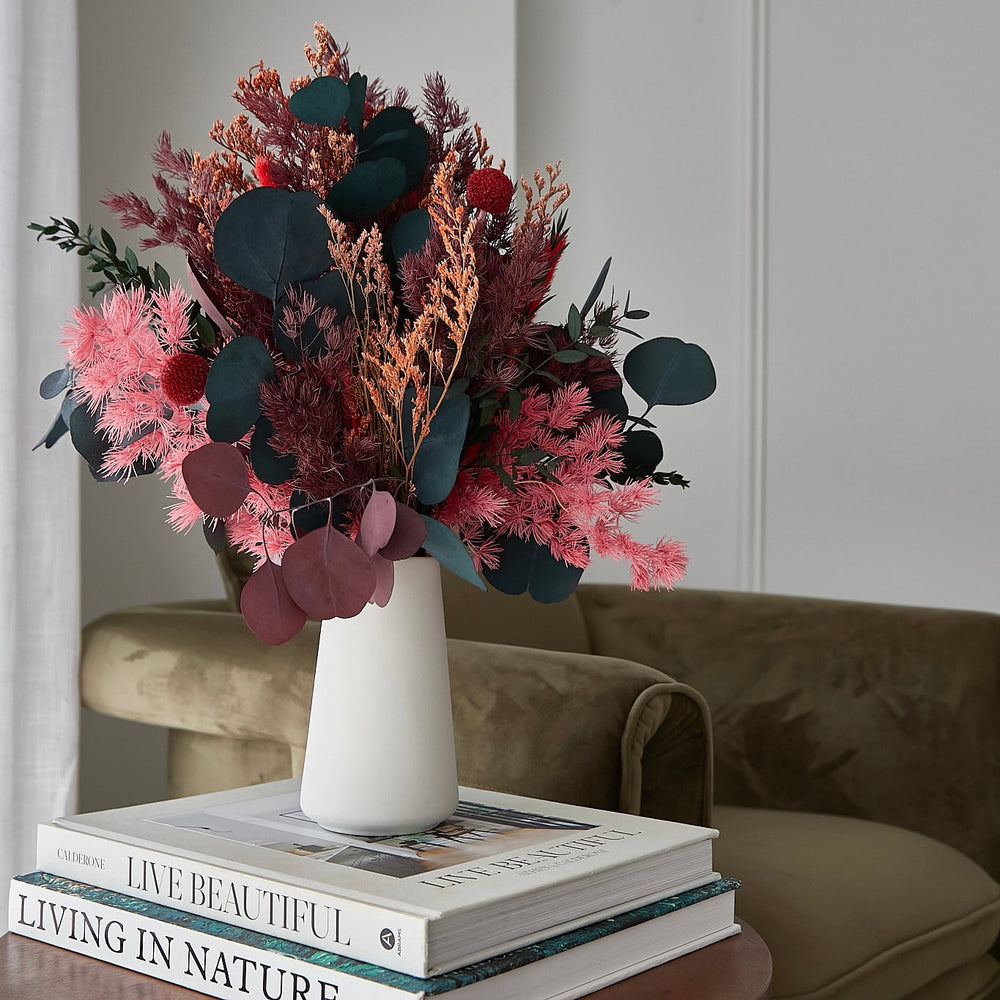Bordeaux Dried Floral Bouquet