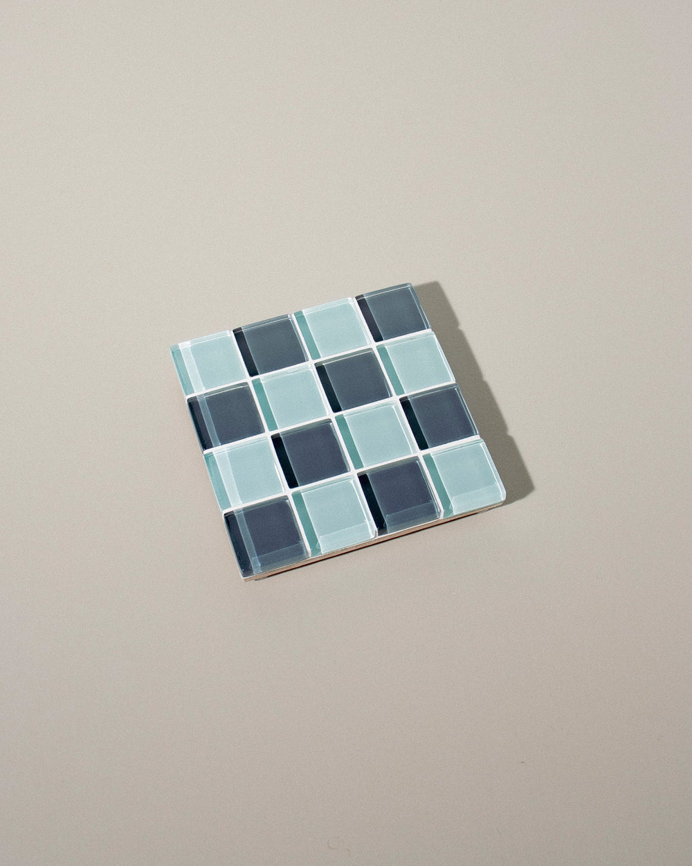 Glass Tile Coaster - Mermaid