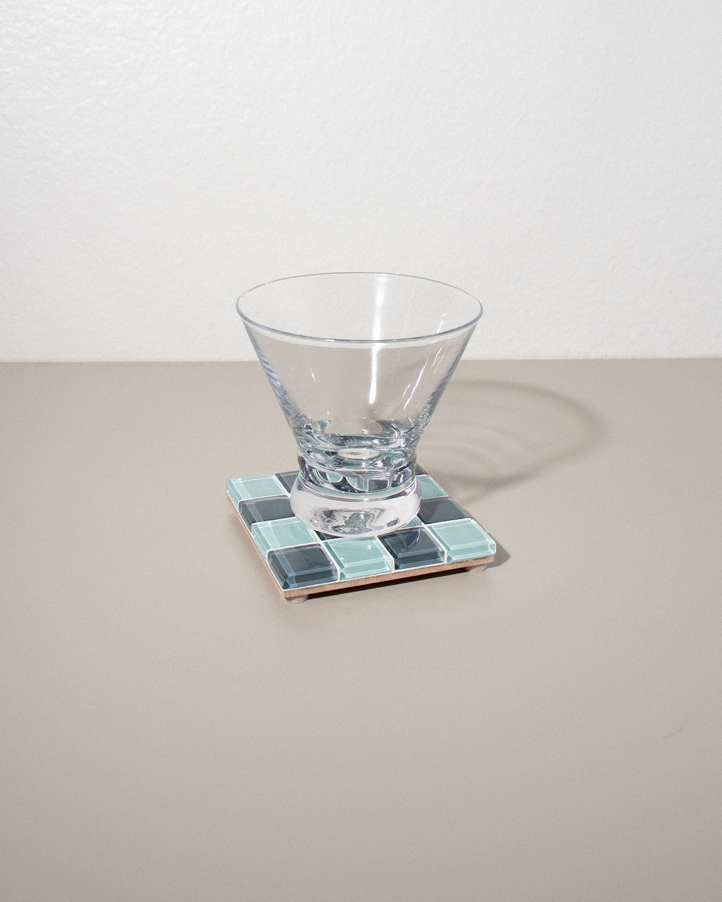 Glass Tile Coaster - Mermaid