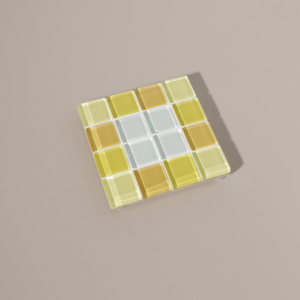 
                      
                        Glass Tile Coaster - Through A Window - Yellow Gradient
                      
                    