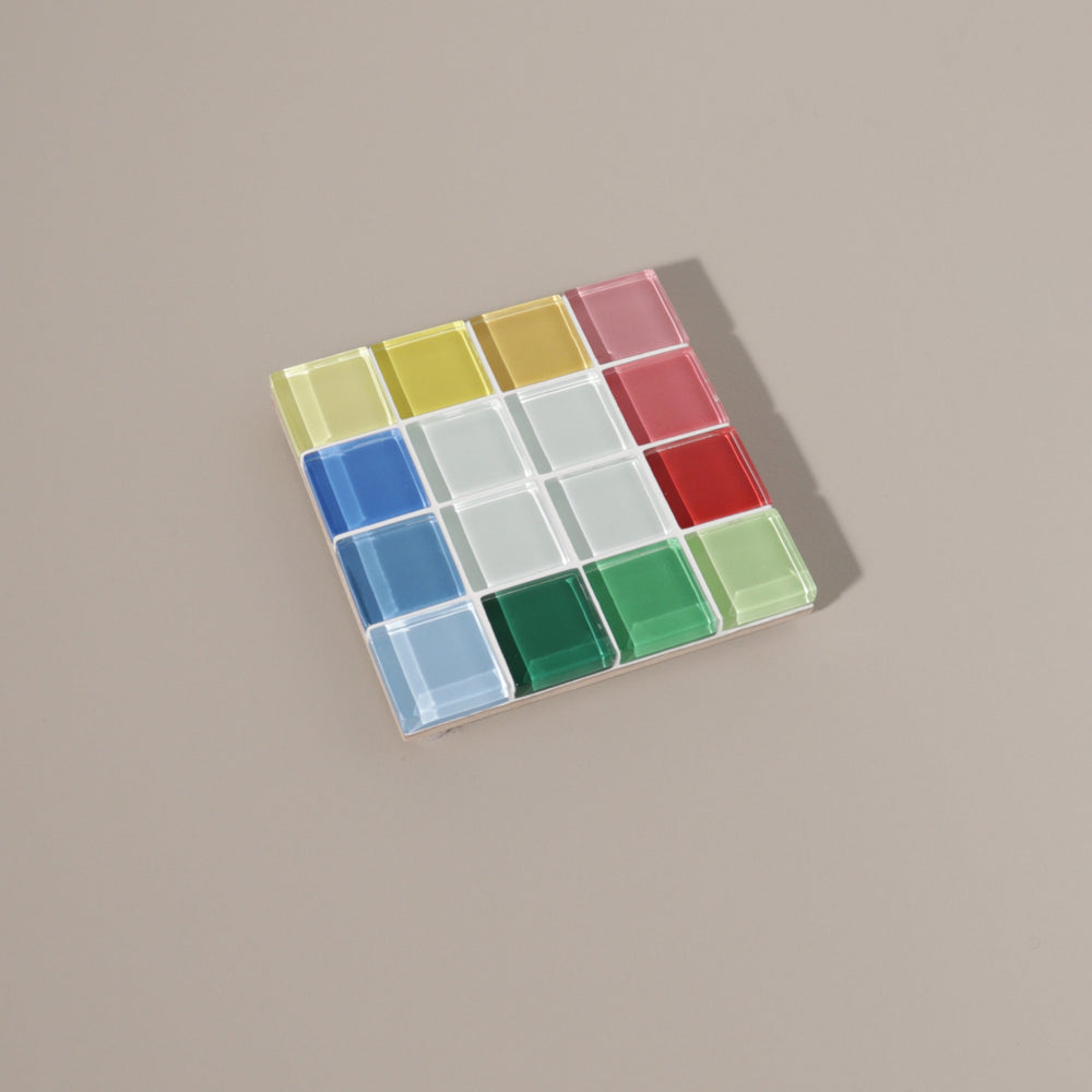 
                      
                        Glass Tile Coaster - Through A Window - Rainbow
                      
                    