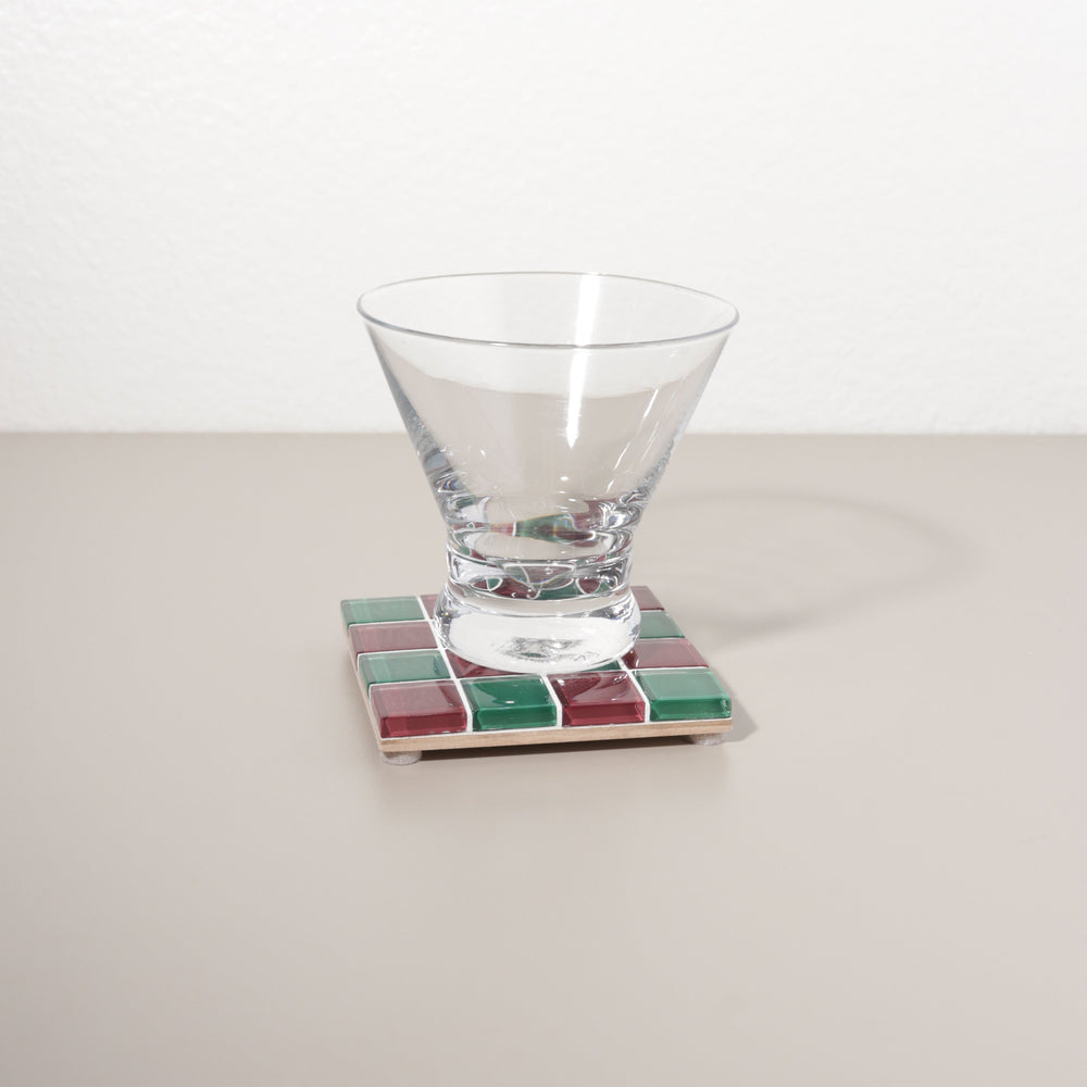 
                      
                        Glass Tile Coaster - Christmas Night
                      
                    